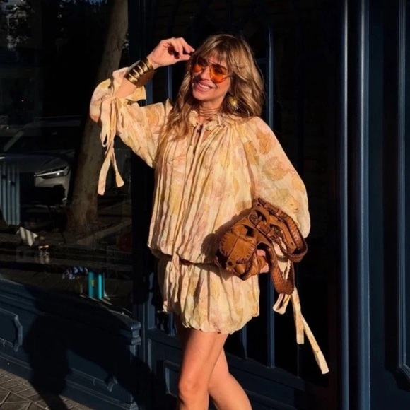 ZARA PRINTED SHORT DRESS ZW COLLECTION - Picture 10 of 17